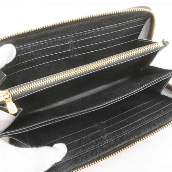 Louis Vuitton Long Wallet Monogram Giant Reverse Zippy M69353 Brown Ladies - Picture 3 of 16